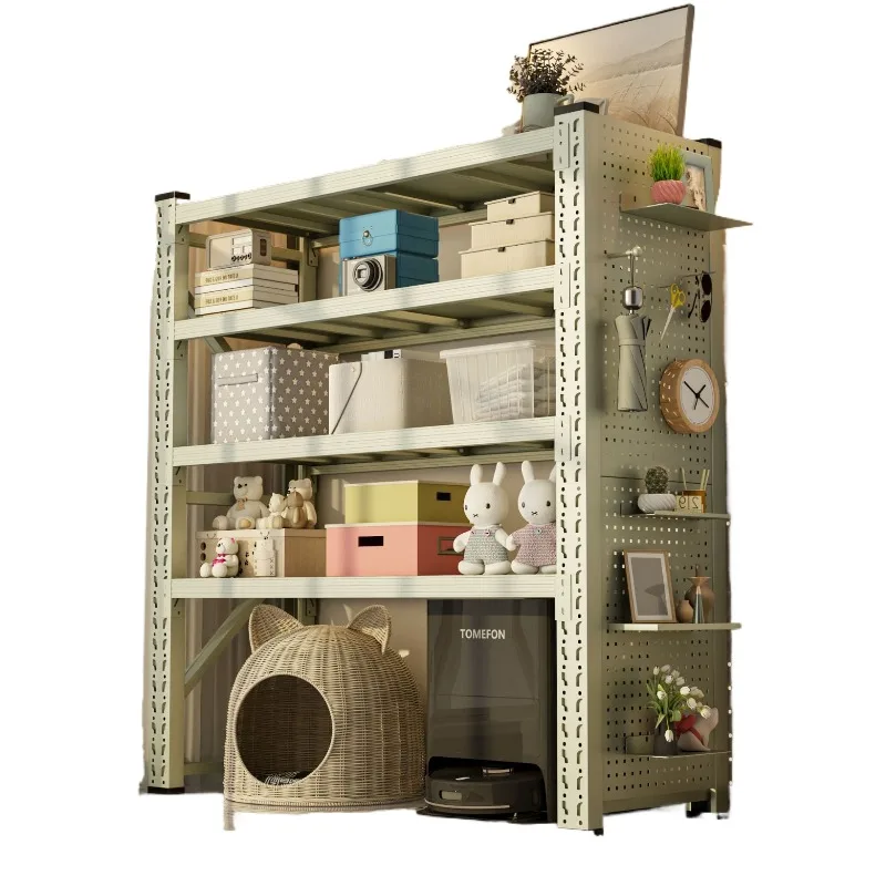 

Household shelves, shelves, multi-layer floor-to-ceiling living room, balcony storage, storage racks, utility room