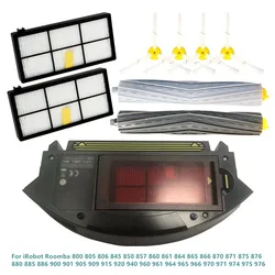 Hepa Filter Main Side Brushes Dust Box For iRobot Roomba 800 805 857 860 866 870 876 880 886 900 960 965 966 970 971 974 975 976