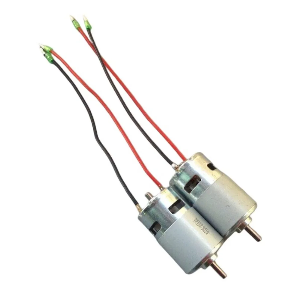 

12V 795 DC Motor High Torque 8000/12000RPM Dual Ball Bearing Bait Boat Motor with 20cm 16AWG Silicone Wire for DIY Power Tools