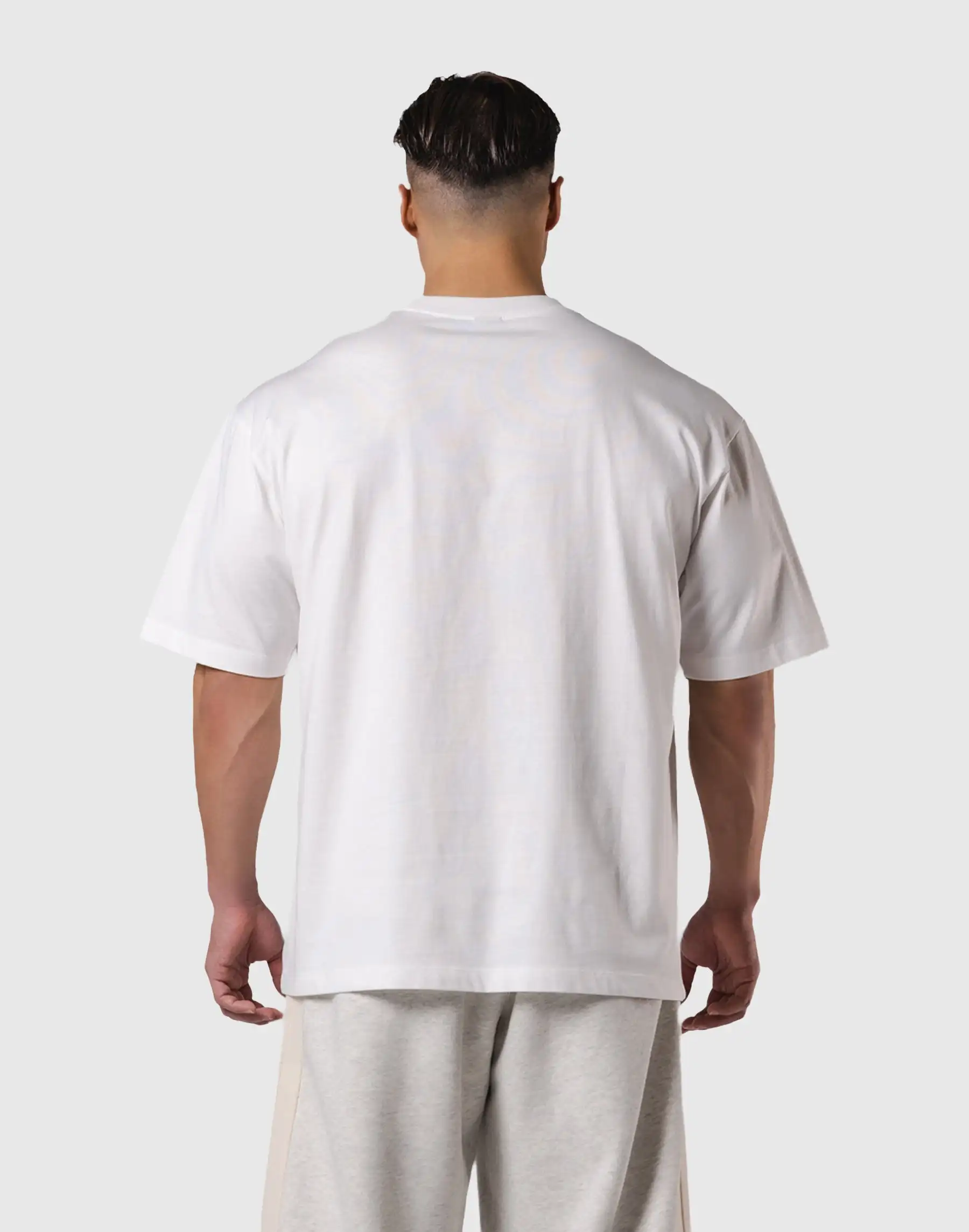 White ONE LYFT GYM Trendy Fitness Brand Graphic T-Shirt Cotton Men Women Streetwear Tee