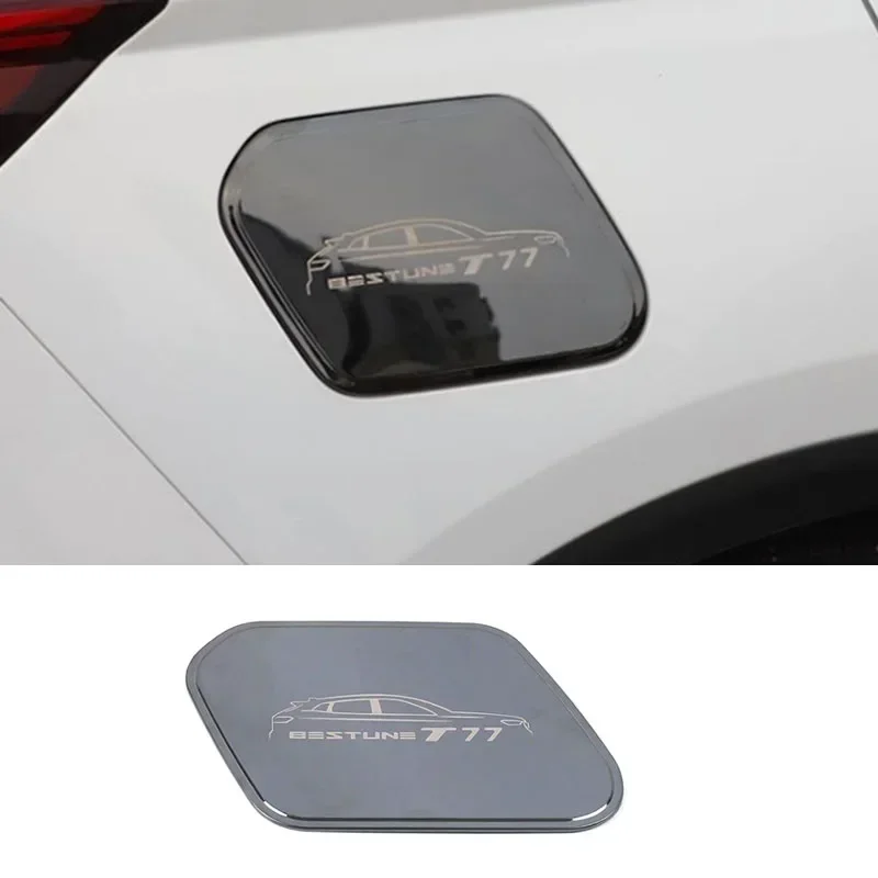 1pc for FAW BESTURN T33 T55 T77 T99 2020-2022 Fuel Tank Cap Stainless Steel Decorative Sticker