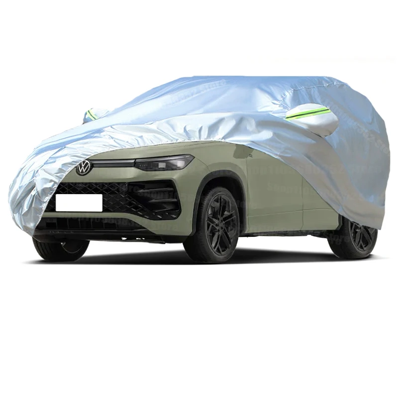For Volkswagen Tayron Car Cover Outdoor Protection Covers Snow Sunshade Waterproof Dustproof Exterior UV Car Accessories