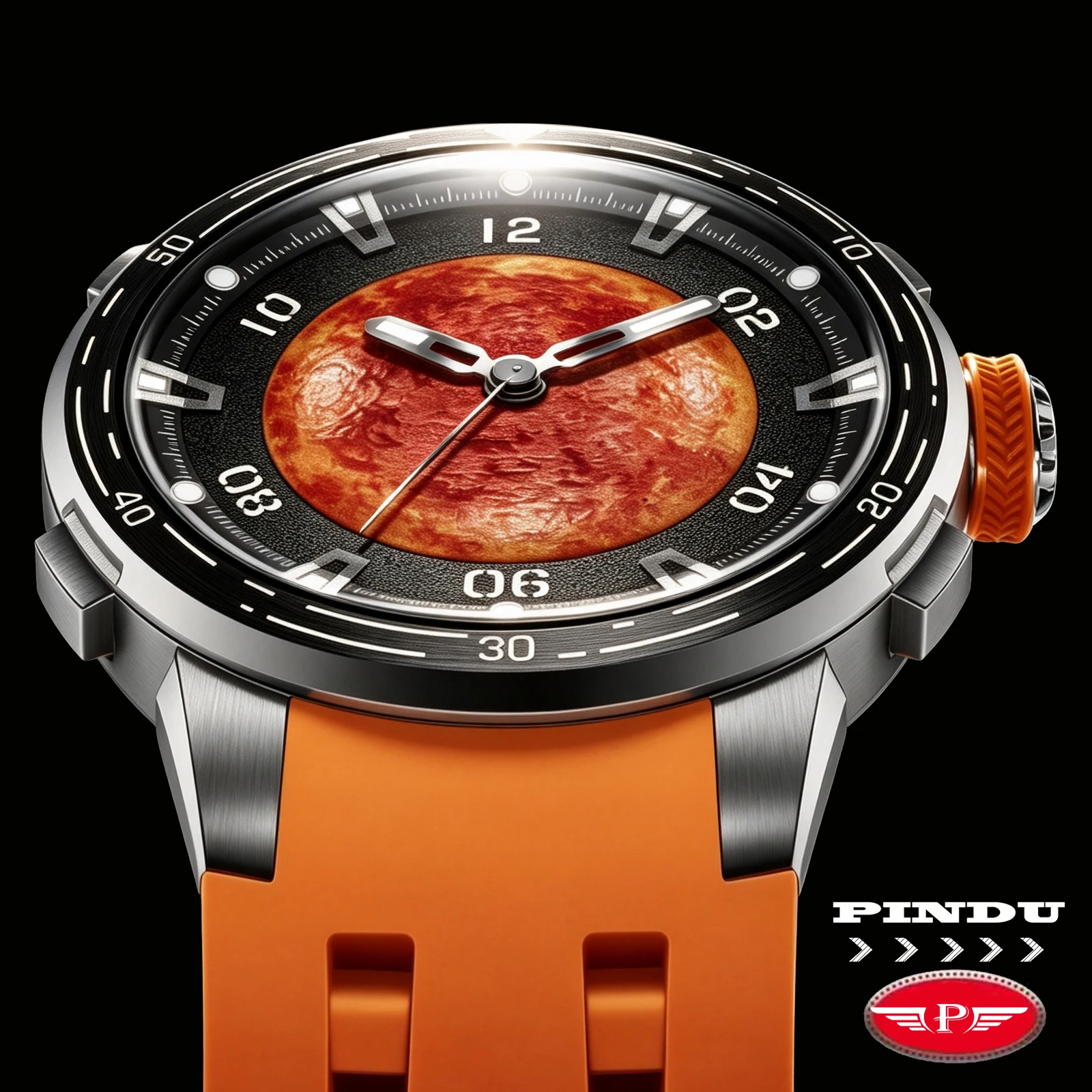 PINDU Design New MIYOTA 8215 Movement Men Mechanical Watch Luminous Watch Men Stainless Steel Waterproof Automatic Luxury Watch