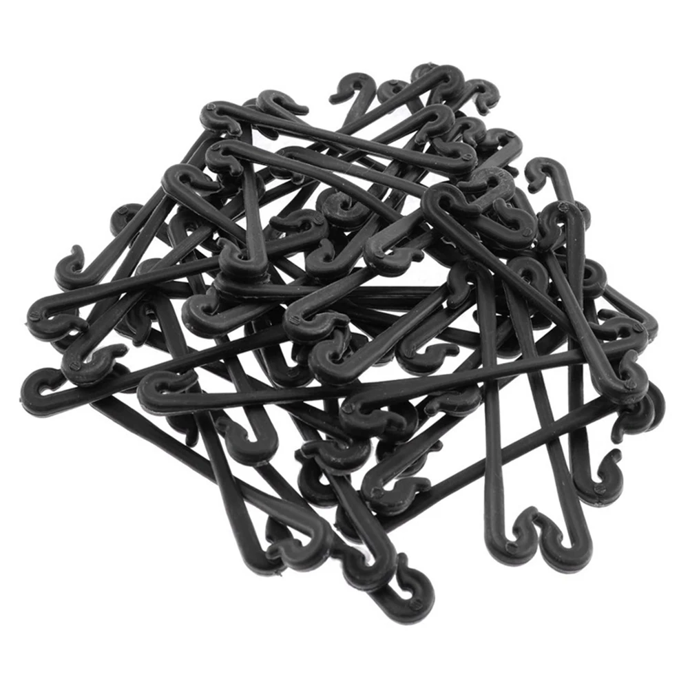

200pcs Plant Ties Plastic Plant Clips Vine Clips Tomato Buckles Grape Stem Support Straps Gardening Accessories