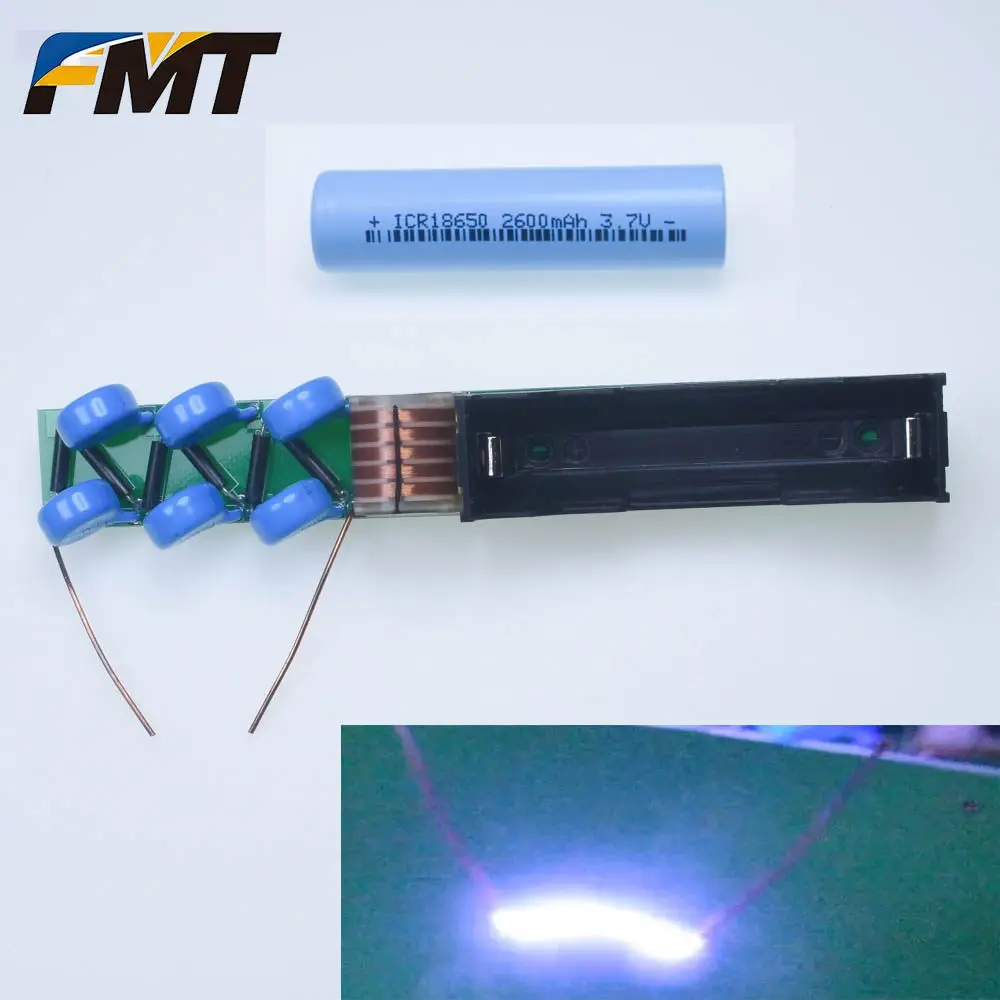 

Модуль FMT-5PCS с интегрированной батареей, высокомощный, высоковольтный, с повышающей катушкой и сильным разрядом, с схемой подключения 203-76