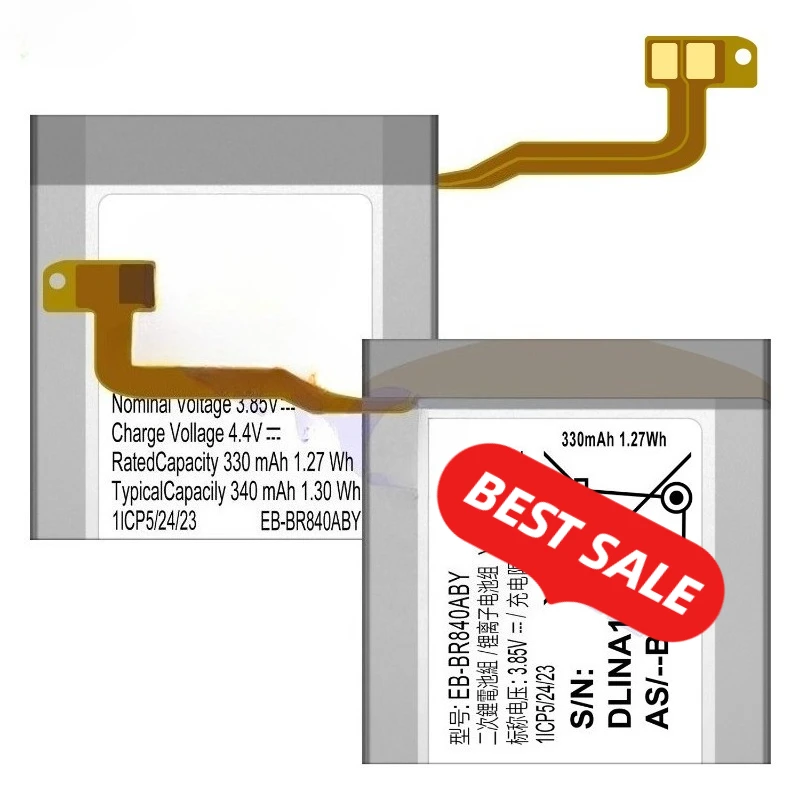 EB-BR840ABY for Samsung Watch 3 45mm/SM-R845F/SM-R845U Watch Battery  High Quality  Replacement Bateria Grade A Cell with Tools