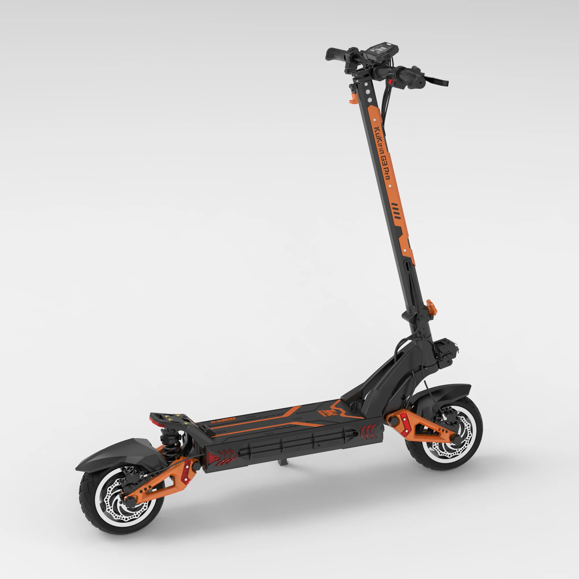 KuKirin G3 Pro Electric Scooter 10-inch Tires, 2 x 1200W Motors 52V 23.2 Ah Battery Maximum Range 80 km