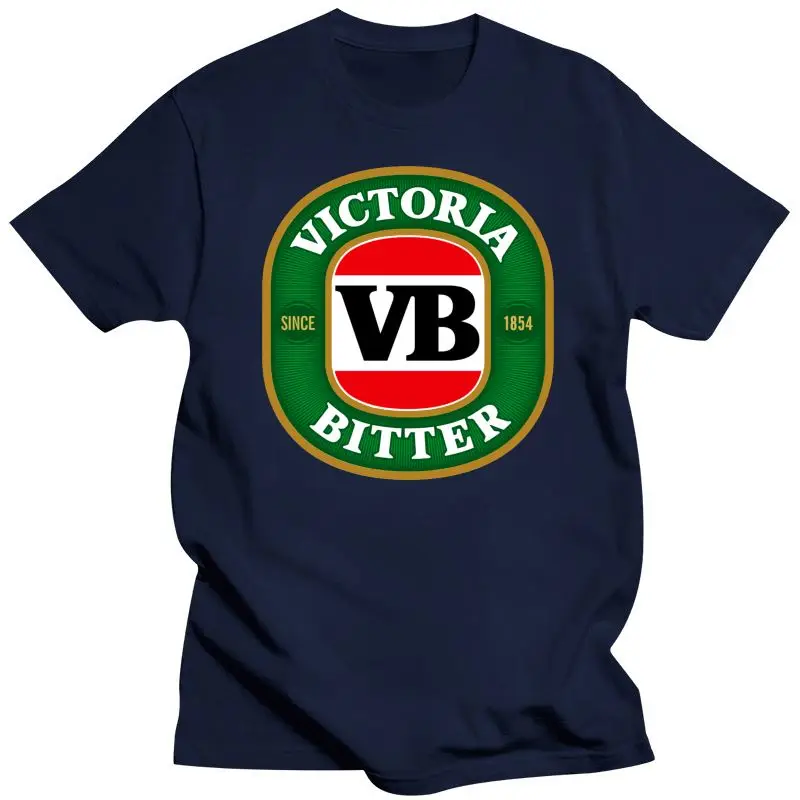 Mens Clothing  Victoria Bitter Beer T Shirt Vb Australia Alcohol Aussie Men Cotton Tshirt Summer Brand Teeshirt Euro Size