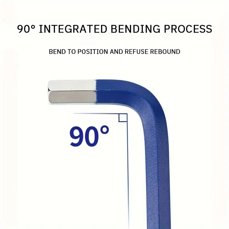 9 قطعة مفتاح ألين مجموعة L وجع عدة ل ألين المسمار 9 قطعة الذراع الطويلة عرافة مفتاح مجموعة أدوات يدوية لإصلاح الدراجة