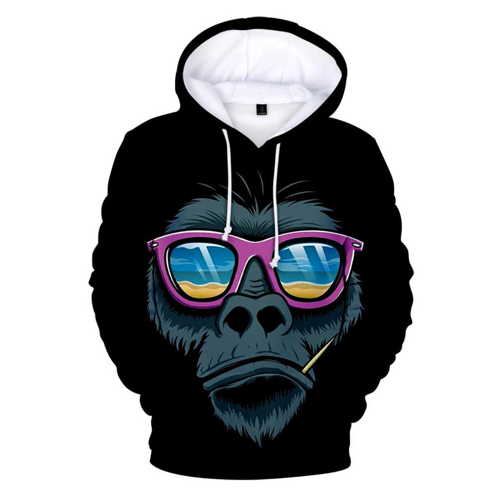 

Hip Hop Popular Comfortable Chimpanzee 3D print Hoodies Sweatshirts Men/Women Sweatshirt Adult/Child Casual Pullovers