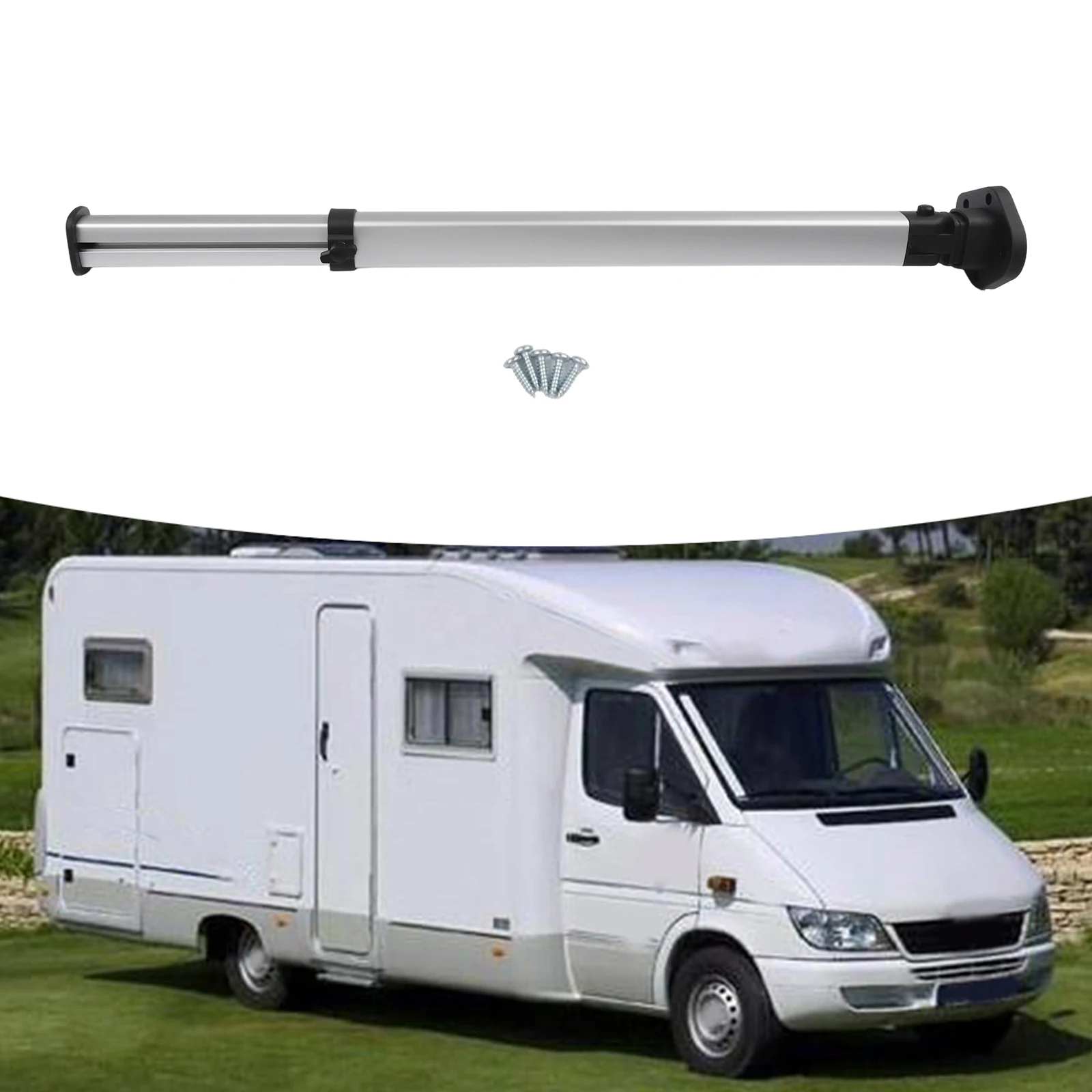 

Foldable Table Leg 520-770mm Lifting Telescopic Support For RV Boat Aluminum Alloy Adjustable Lifting Telescopic Support RV Part