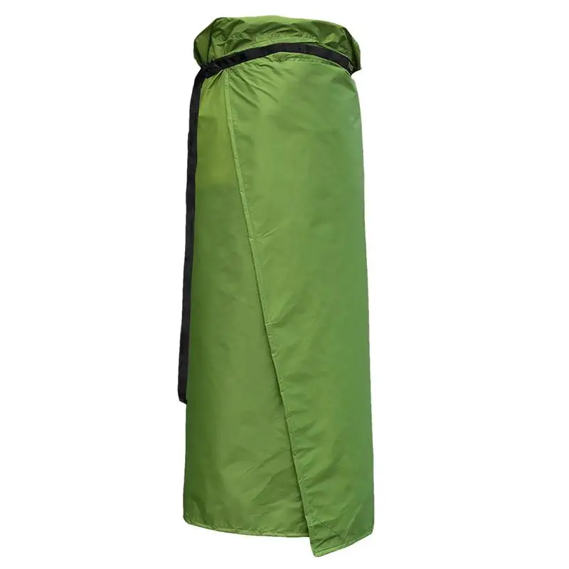 Rain Skirt For Hiking Ultra Light Rain Skirt Rain Poncho Wrap Rain Skirt Rainproof Hiking Rain Gear Raincoat Rainwear Lines