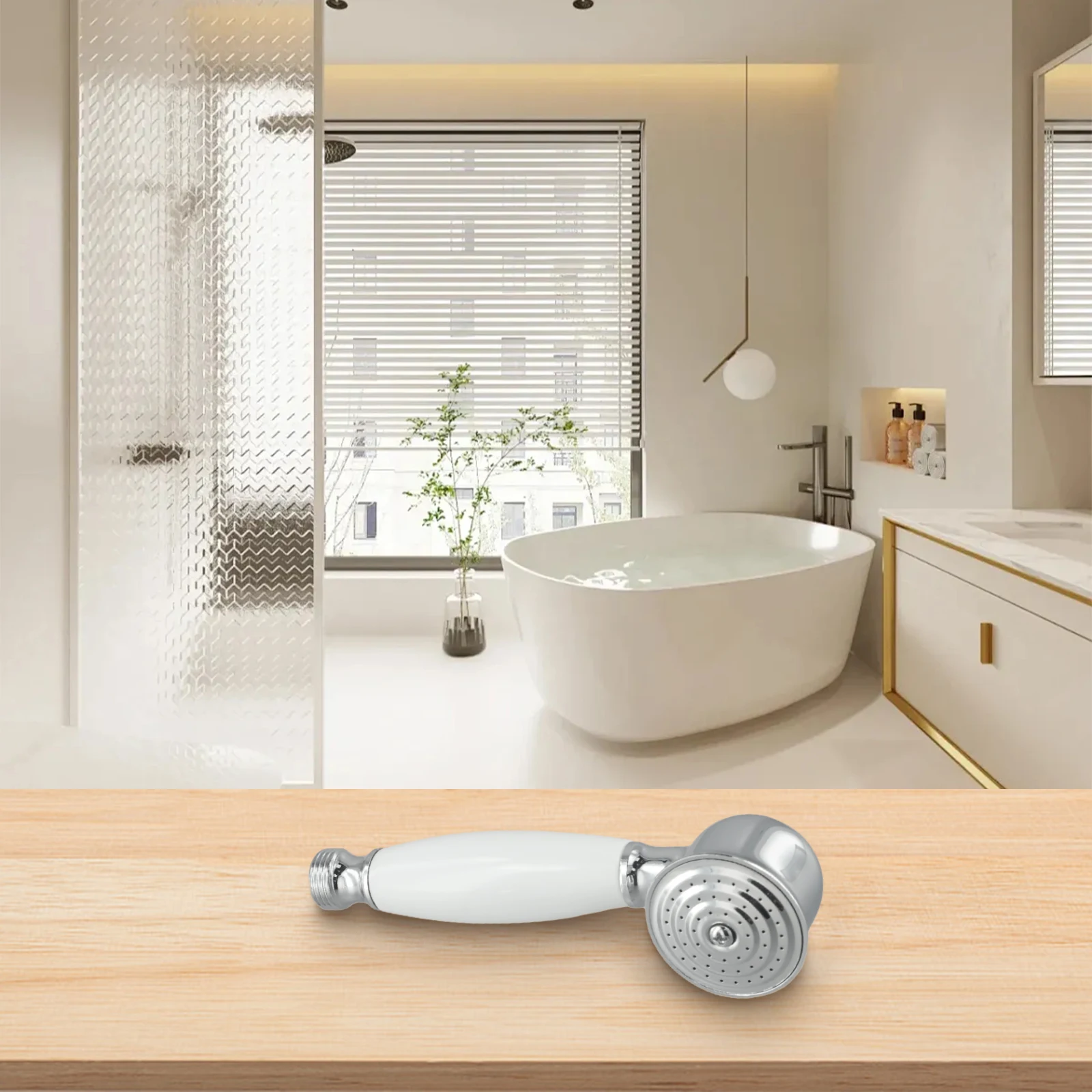 

Сменные аксессуары для душевой лейки, сменная хромированная душевая лейка для ванной комнаты, съемная, для кухни и ванной, круглой формы