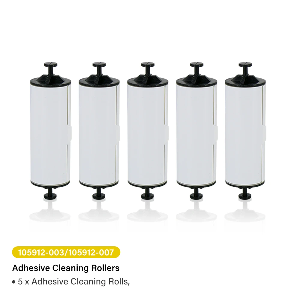 Compatible 105912-007 Cleaning Kit 5 Pcs Cleaning Rolls For Zebra Card Printer