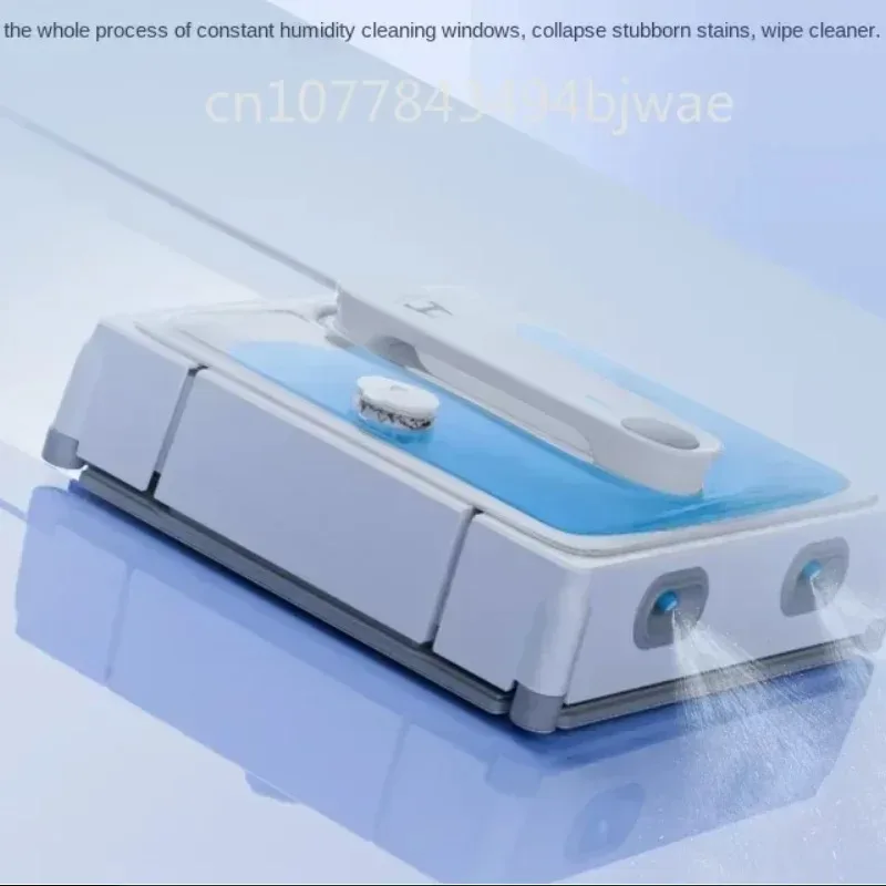 Hert W9 window cleaning air people water tank intelligent automatic water spray high-rise glass wiping device anti-fall