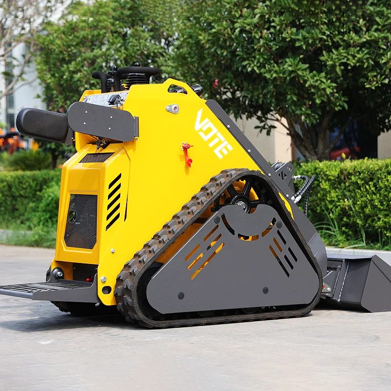 

Mini Compact Crawler Skid Steer Loader With Track Multifunctional Cheap Price Sale Skid Steer Loader Mini Front Loader