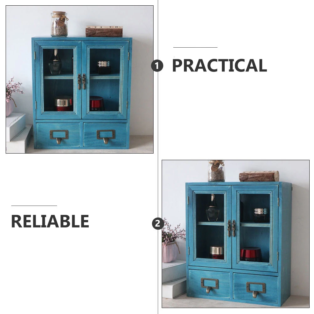 

1pc Multifunctional Storage Cabinet Drawer Organizer Chest Office Study Room Decoration Dustproof Drawer Holder Desktop
