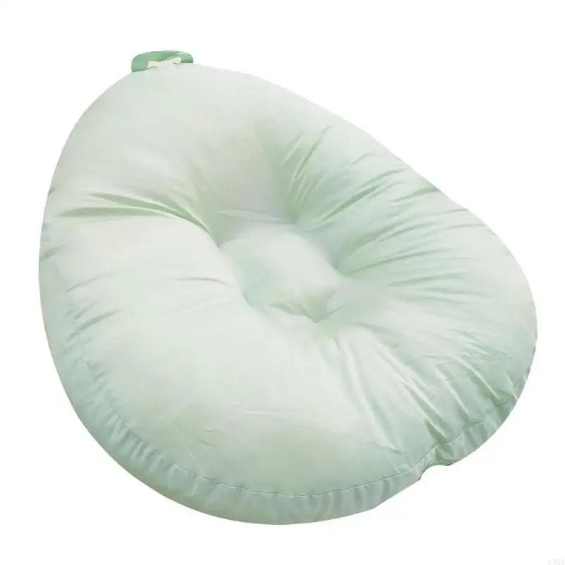 

D5QA Functional Nursing Pillow With Detachable Zippered Cover Infant Support Pillow Machine Washable Infant Support
