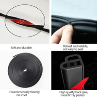 Car Door Rubber Seal Strip for Mazda skyactive 2 3 5 6 8 cx3 cx4 cx5 cx7 cx8 cx9 cx30 mx5 rx8