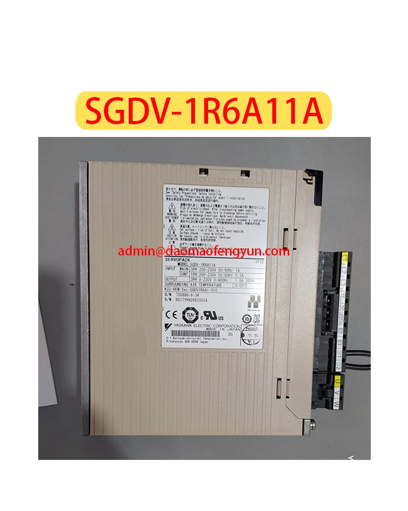 

SGDV-1R6A11A Brand new Servo Drive SGDV 1R6A11A，Fast shipping