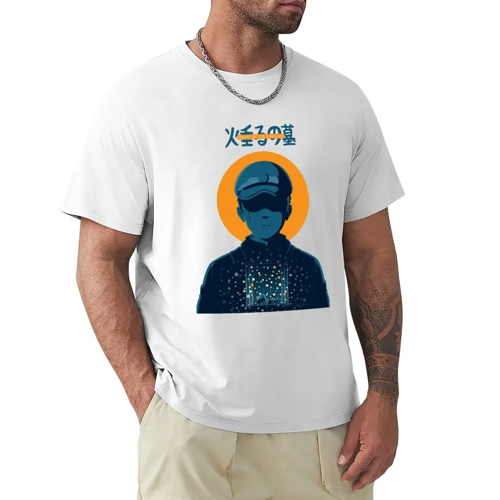 

Grave Of The Fireflies True Story Tshirt T-Shirt vintage t shirts man clothes mens clothing