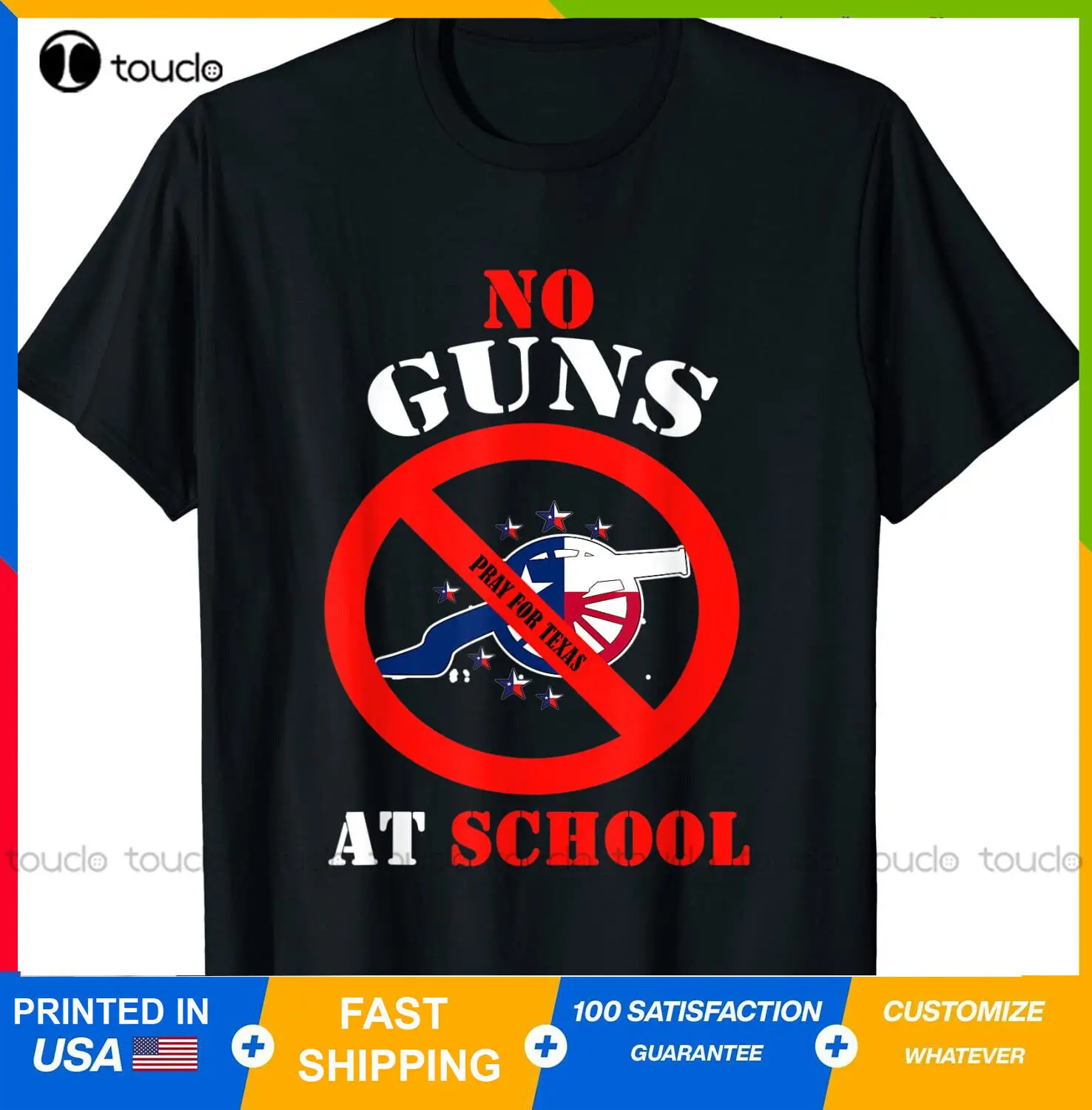 Футболка «No Guns At School» молитвенная за Техас # Texas Strong Texas Shoo.Ting, мужские рубашки, повседневная женская уличная одежда, Gd хип-хоп