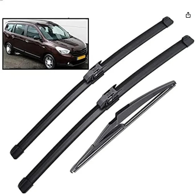

Suitable for Dacia Renault Lodgy 2017-2022 wiper blades 22+16+11 wipers front and rear wipers