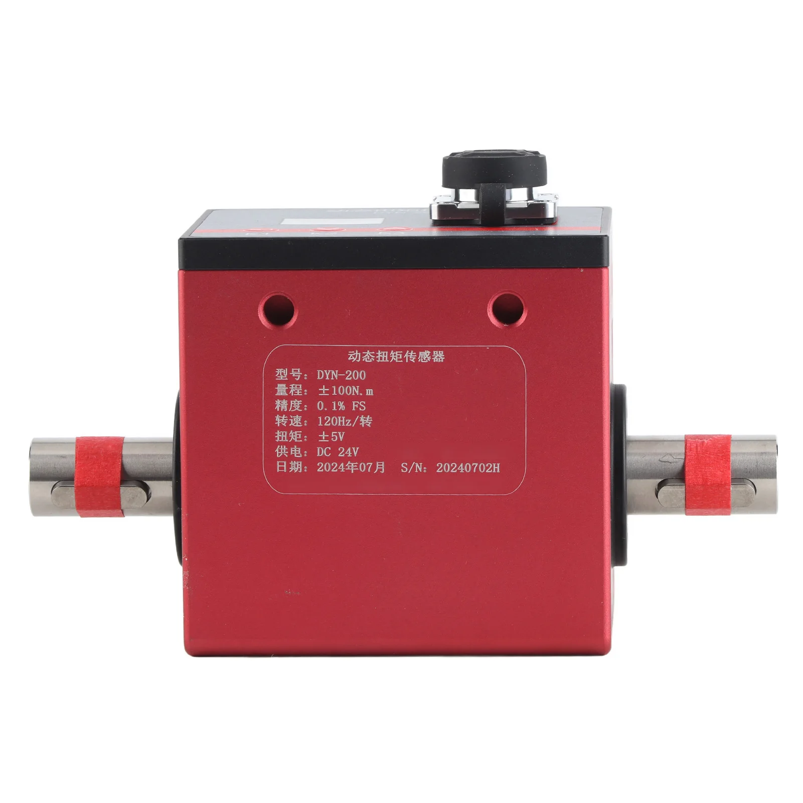 Verkauf DYN-200 100N.M Dynamischer Torsionssensor Motordrehzahl Leistungstester Messdetektor Rotierender Sensor Leistungs-Torsionsmesser