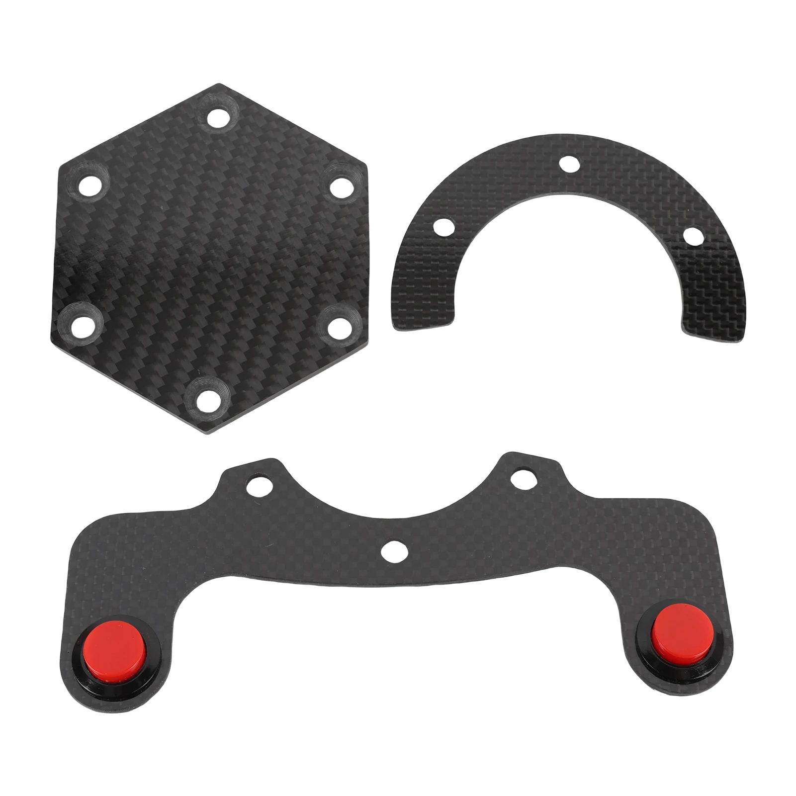 

Комплект центра рулевого колеса Высокопрочный комплект чехлов на звуковой сигнал рулевого колеса Простая установка Устойчивость к истиранию для обслуживания автомобиля