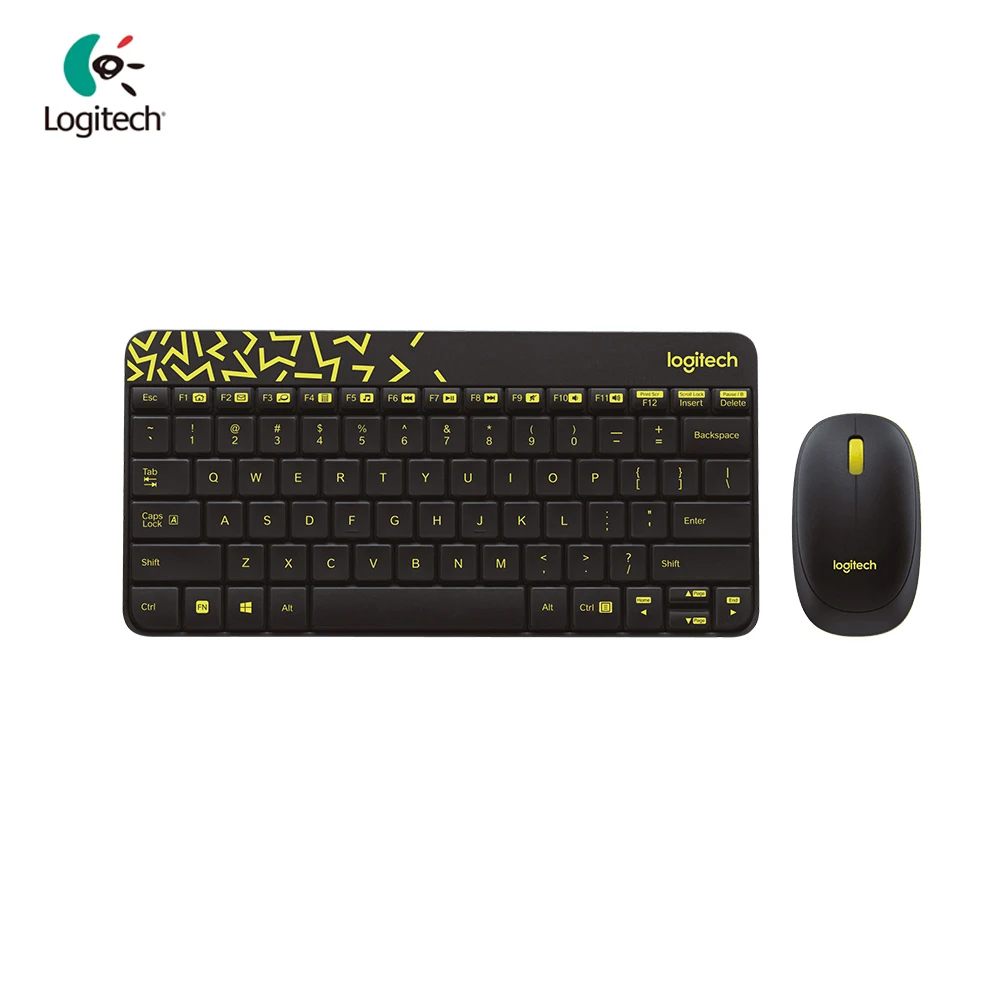 Logitech MK240 99 New Nano Wireless Keyboard and Mouse Combo Set Suitable for Laptop Desktop Computer Home Office Using