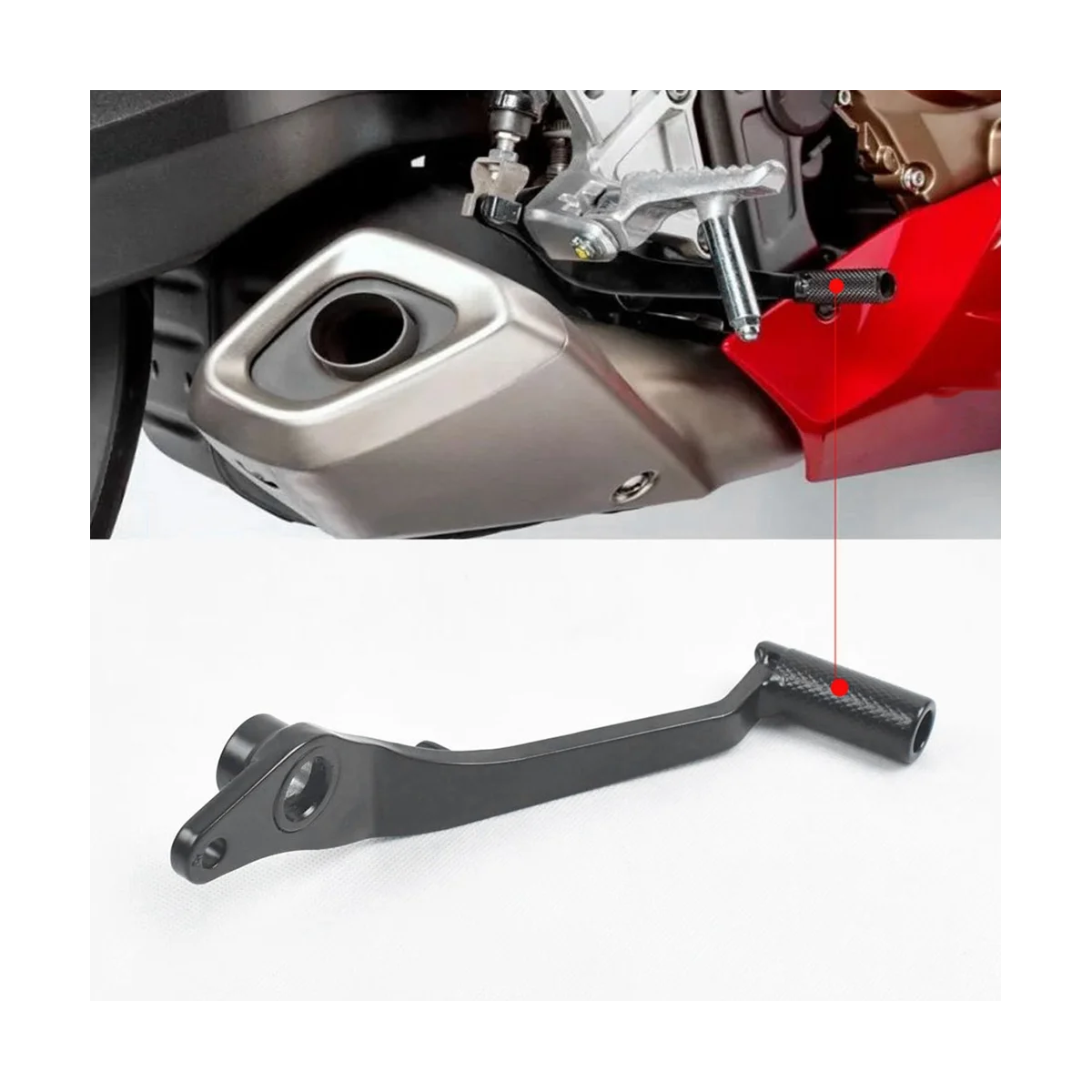 Motorcycle Rear Brake Lever Foot Pedal Fit for Honda CBR650R CB650R CB650F CBR5650F