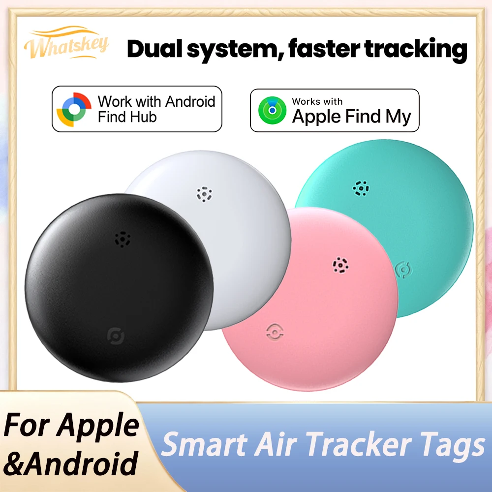 

Mini Tracker for Android or IOS Tag Key Finder Bag Lost Tracker Smart Bluetooth Smart tag tracker with Google or A-pple Find My