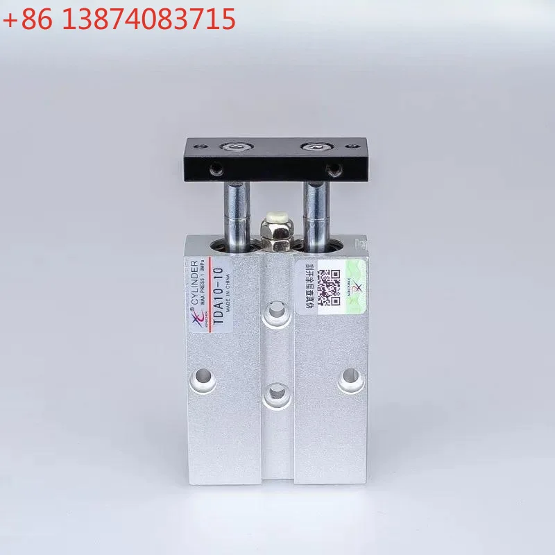 Star pneumatic TDA/TN10/16/20/25/32-15/30/40/50/75/100 double rod double shaft cylinder
