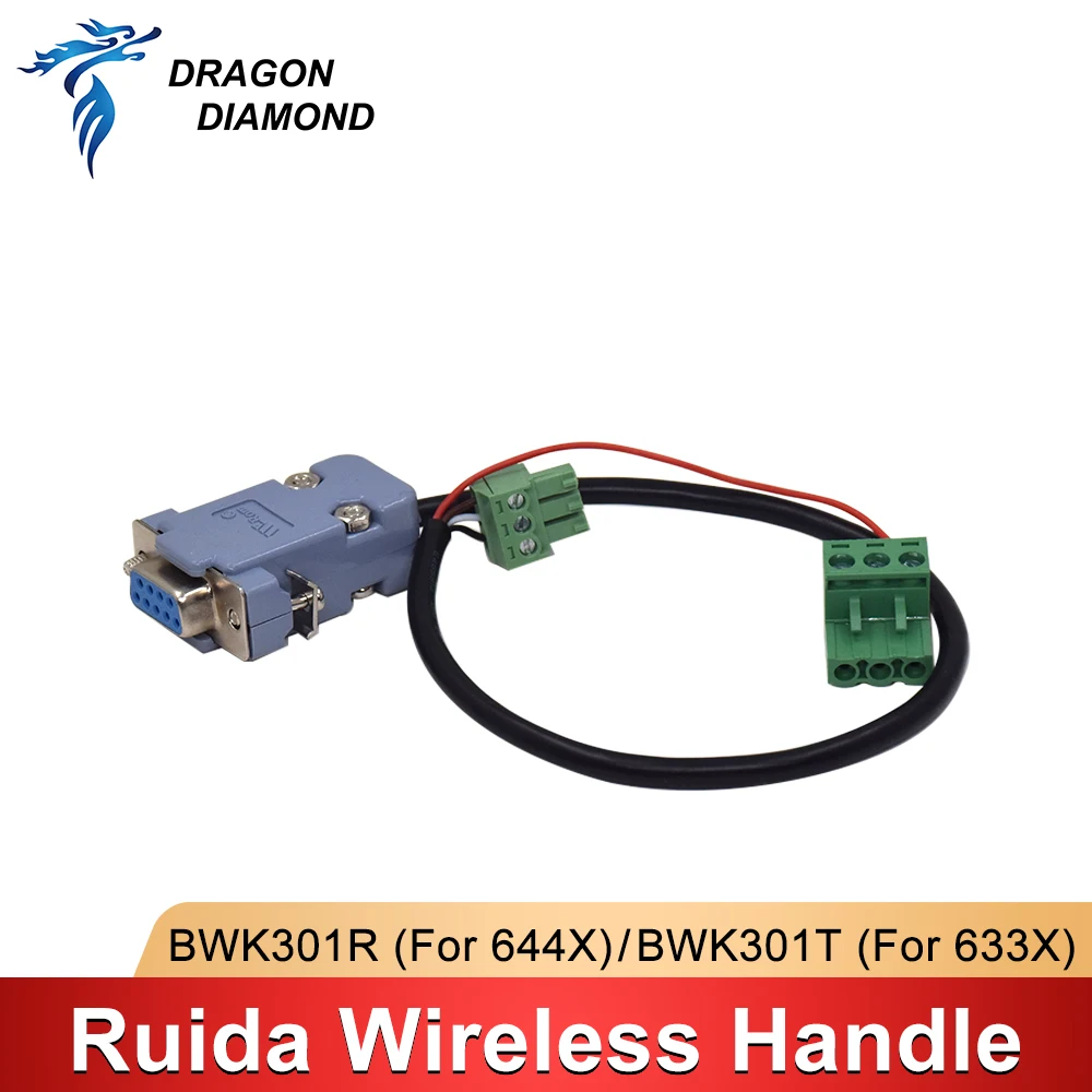 Ruida Wireless Operating Handle BWK301R BWK301T for RDC6442G RDC6442S RDC6432G RDC6332G/M CO2 Laser controller - Image 6