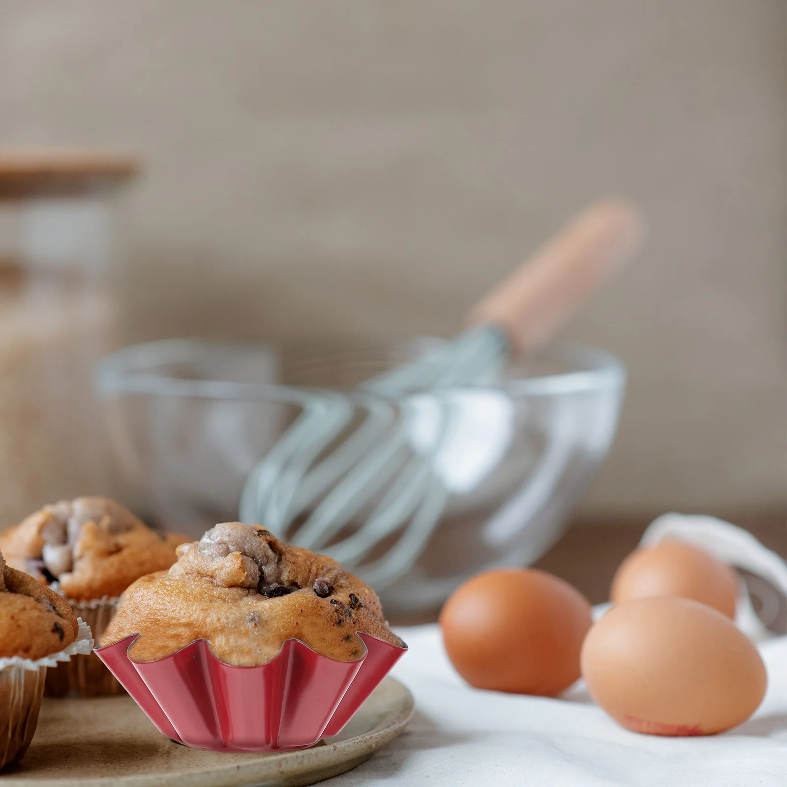 4 Stück blumenförmige Eierkuchenform zum Selbermachen, Backen, Kohlenstoffstahlform, Keksschablonen