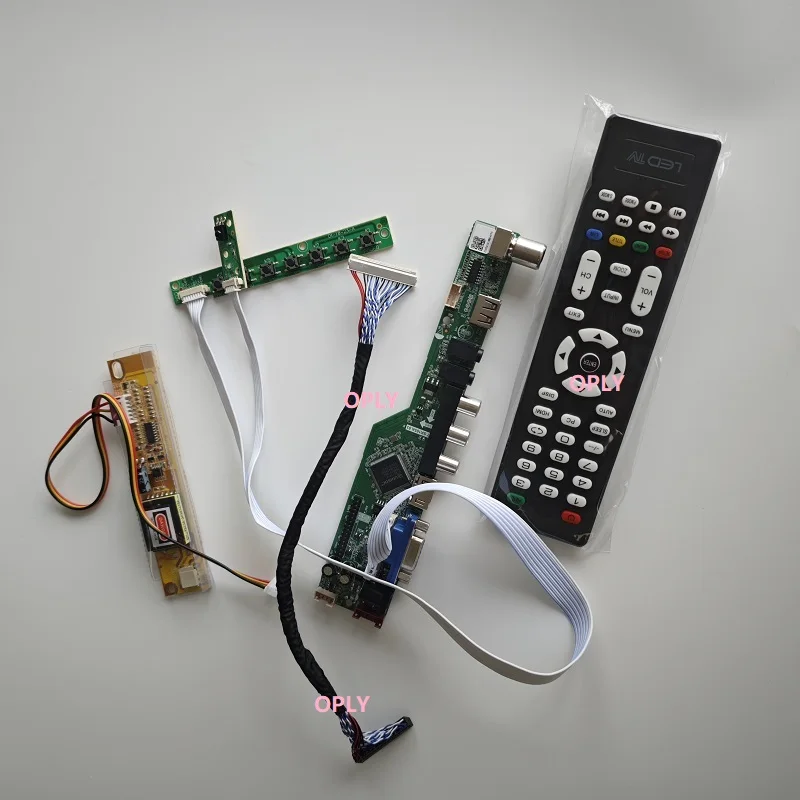 

TV Controller driver board kit for LTD121EXEN LTN121W1 12.1" 1280X800 VGA HDMI-compatible USB RF LCD panel AV screen monitor DIY