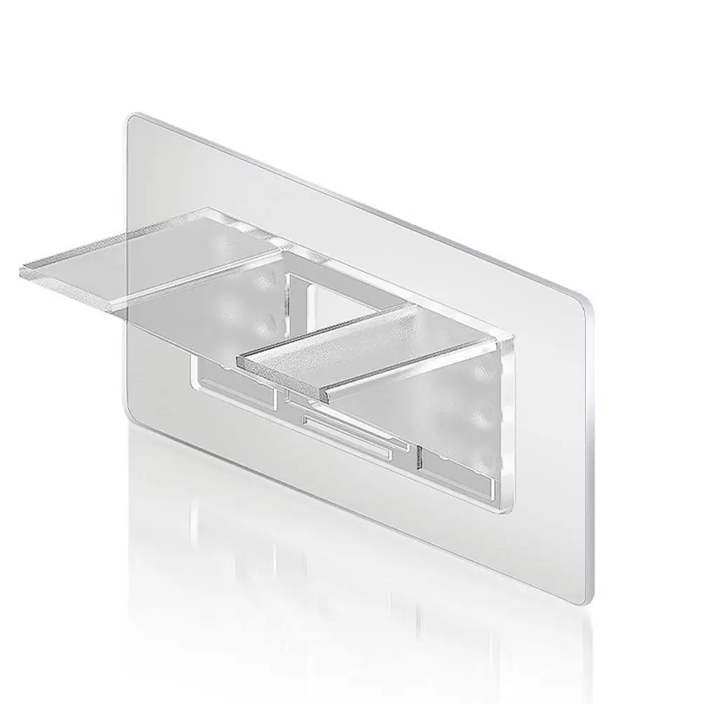 12Pcs DIY Acrylic Shelf Brackets Punch Free Adhesive Cabinet Pegs Strong Bearing Shelf Supports for Kitchen Bathroom - view 2
