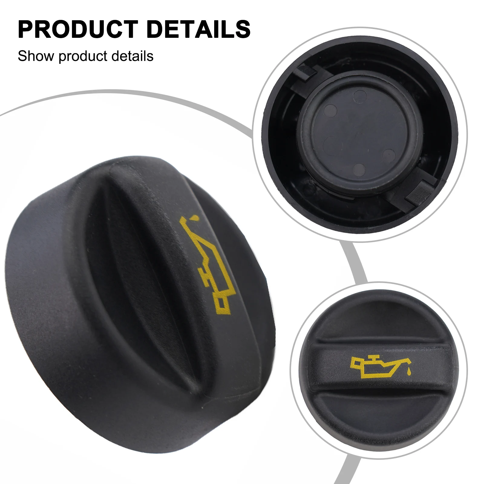 

For 208 For 207 Filler Cover Oil Filler Cap Indoor 1 Pc 9670015080 Replacements Accessories Direct Replacement