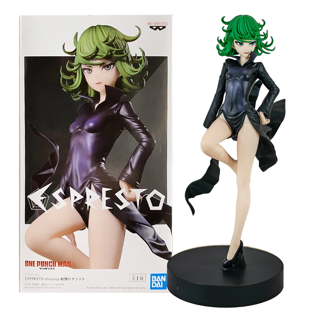 20CM Anime One Punch Man Senritsu ไม่มี Tatsumaki รูป Espresto Shapely Saitama ยืนของเล่นและตุ๊กตาของขวัญ