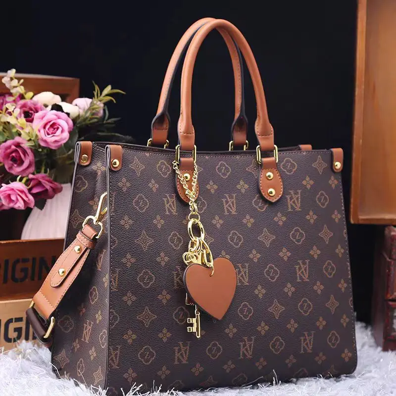 

Original Designer Tote Bag With Elegant Lines And Large Interior Easily Serves As A Practical Spacious Luxury Ladies Diaper Bag