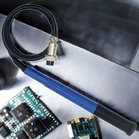 Universal 4-Pin Blue T12 Soldering Iron Handle - Compatible with Hakko FX-951/952/941, STC-LED & Quicko Stations Accessories