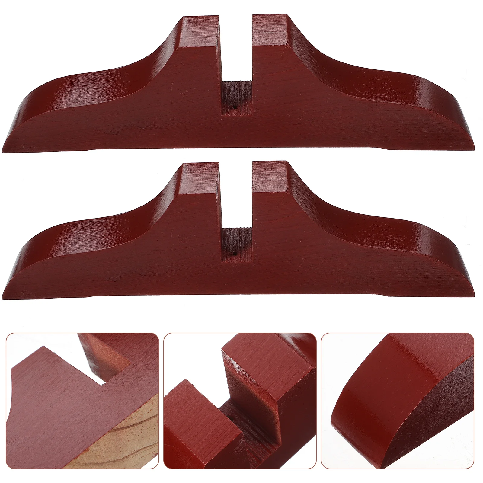 

2Pcs Screen Base for Room Dividers Heavy Duty Plastic Divider Stand Wear Resistant Household Divider Bracket Space Separating