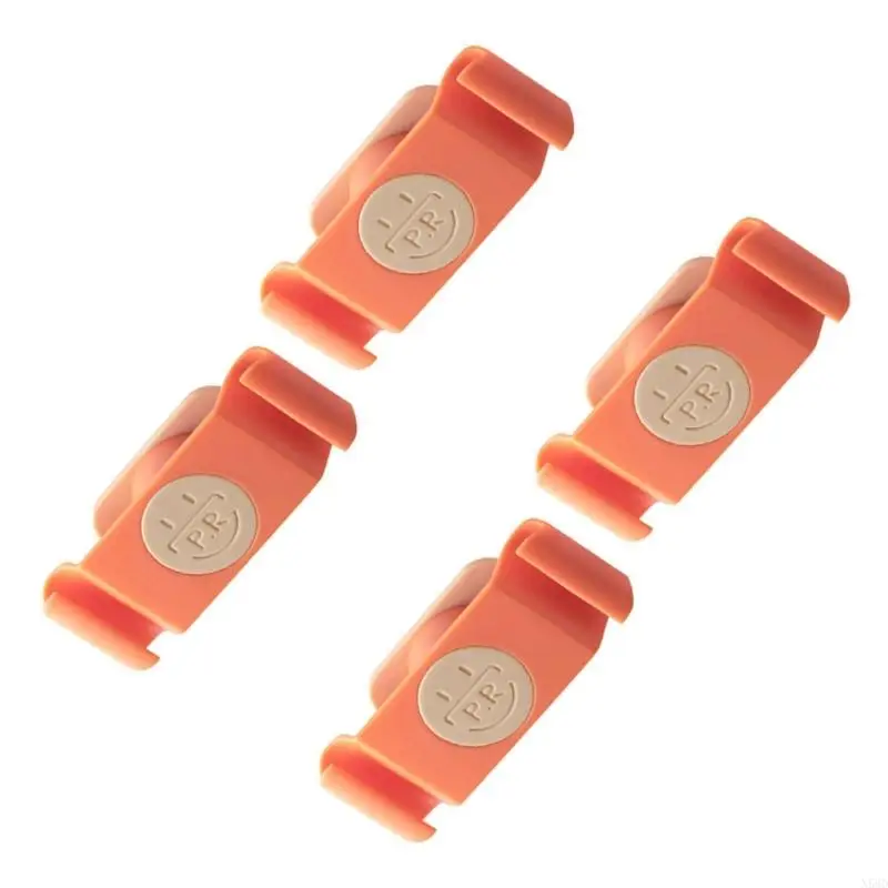 Набор из 4 прочных организаторов шнура, держатель кабеля, простой в использовании проводной зажима. Надежный N58D