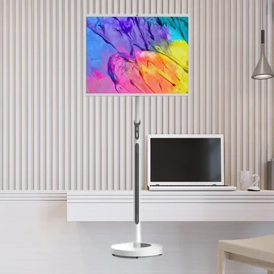 

32-дюймовый портативный телевизор на колесах, интеллектуальная беспроводная портативная система Android с сенсорным экраном и Google Store