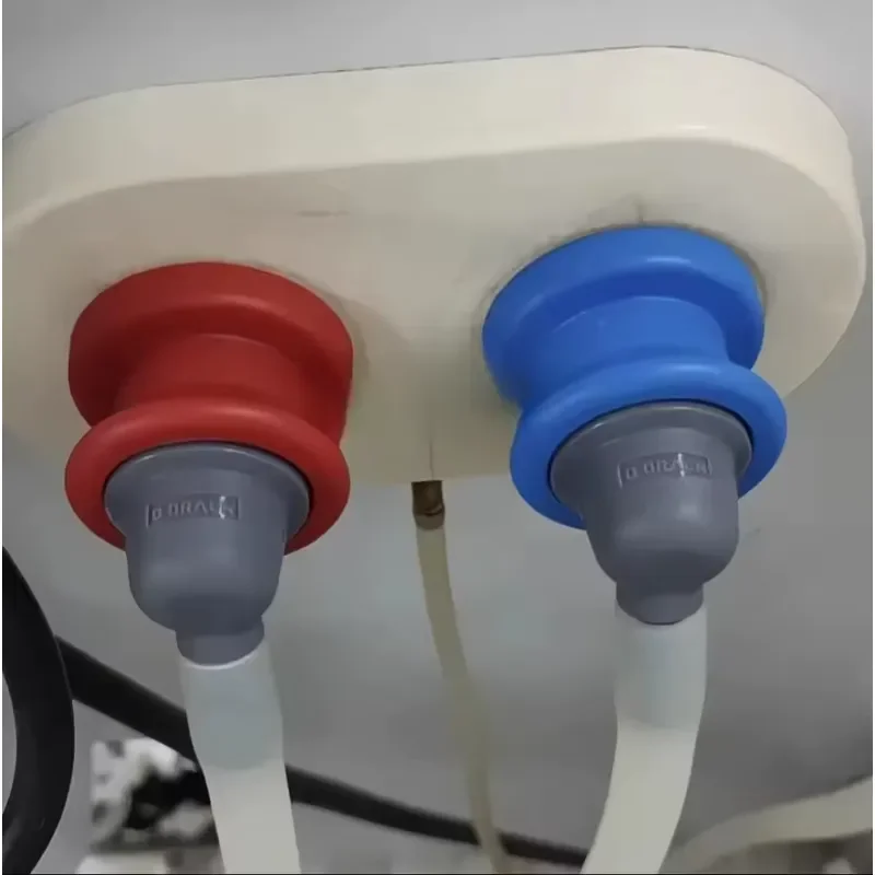 B Machine 8/9 Series Red and Blue Bypass Connector Filtration Accessories