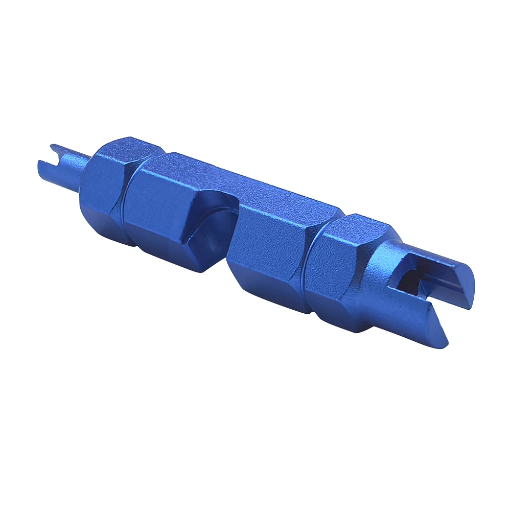 

Aluminum alloy valve core tool: bicycle nozzle accessory, for inner tubes, tire disassembly and repair