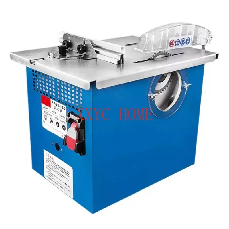 FF02-150 Electric Dust-free Saw Vacuum Table Saw 1400W Self-vacuum Multi-function Saw Board Electric Cutting Tool