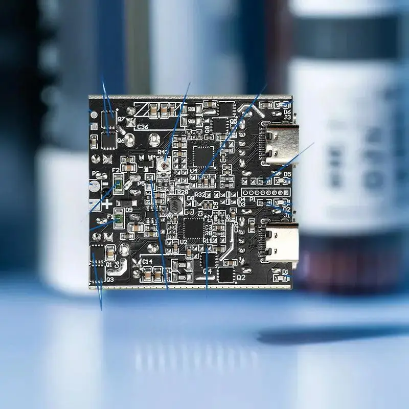 

Быстрая зарядка с настольным зарядным устройством PD100W/PD140W, одноканальный/двухканальный модуль материнской платы своими руками