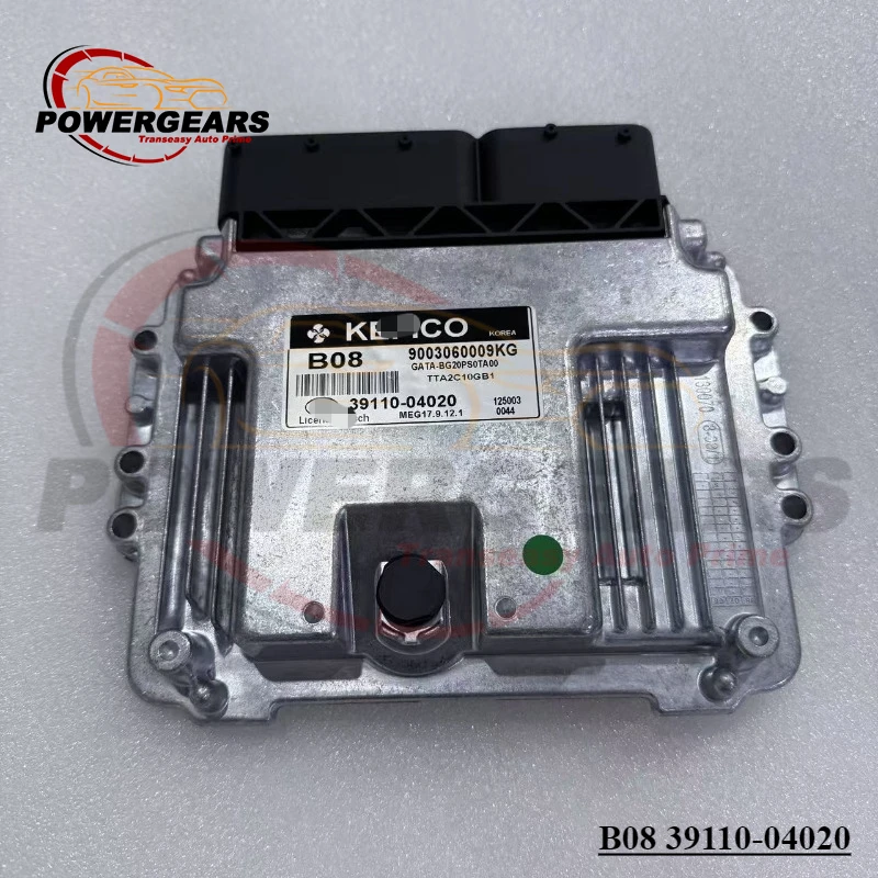 

39110-04020 New B08 ECU Original Car Engine Computer Board Electronic Control Unit Suit For Kia-MEG17.9.12.1 3911004020