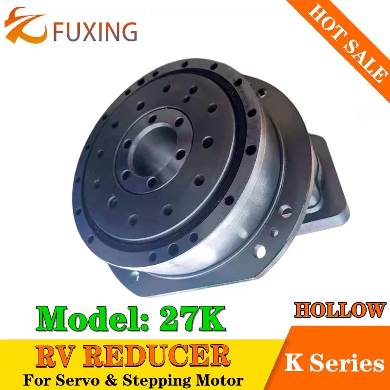 

Полый прецизионный циклоидальный редуктор RV-27K 27CBX с входным и выходным фланцами, полностью герметичный, для серводвигателя 750 Вт